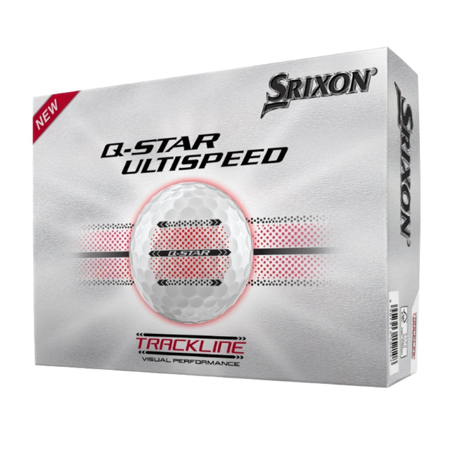 Q-STAR Ultispeed Trackline Golf Balls